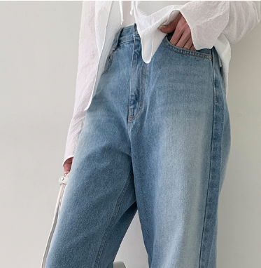 483-세미 와이드 스트테이트 데님 / 483-Semi Wide Straight Denim