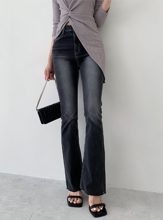 395-톤다운 스티치 슬림 부츠컷 / 395-Tone-Down Stylish Slim Bootcut